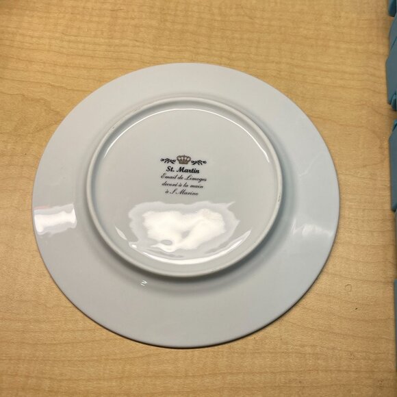 Email de Limoges St. Martin Casa Reale DItalia Plate With Royal Crown Design - Picture 6 of 6